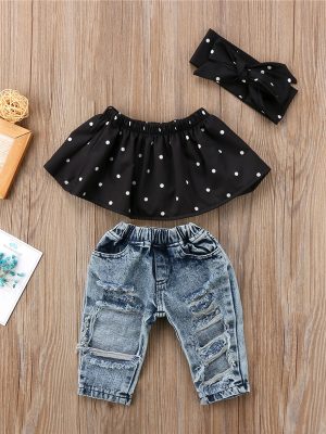 0-3Y Toddler Baby Kid Girl Clothes Se...