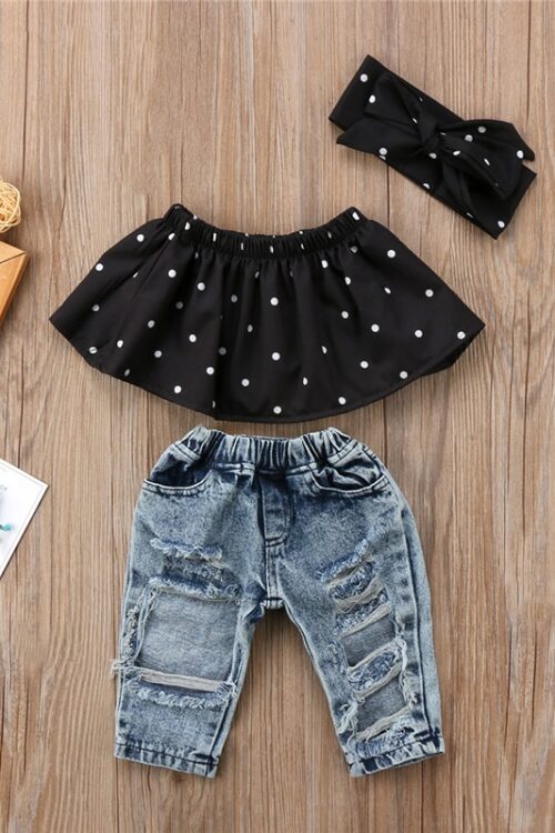 0-3Y Toddler Baby Kid Girl Clothes Se...