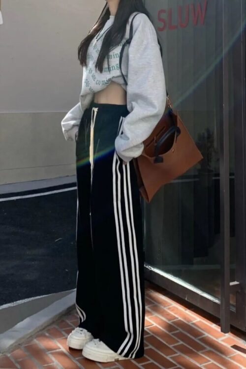 Casual Korean Style Women Sweatpants ...