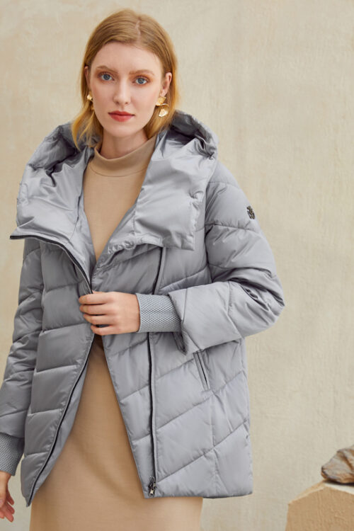 Hooded Women Winter Coat Cotton Warm ...