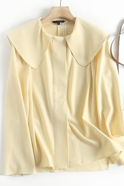 Autumn Loose Solid Color Shirt