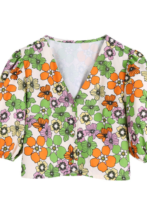 Summer Women Clothing Floral Printed ...