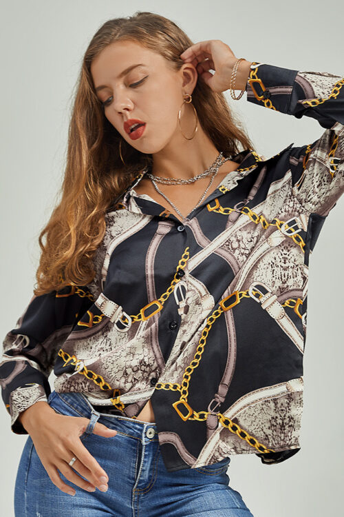 Shirt Women Autumn Retro Minority Loo...