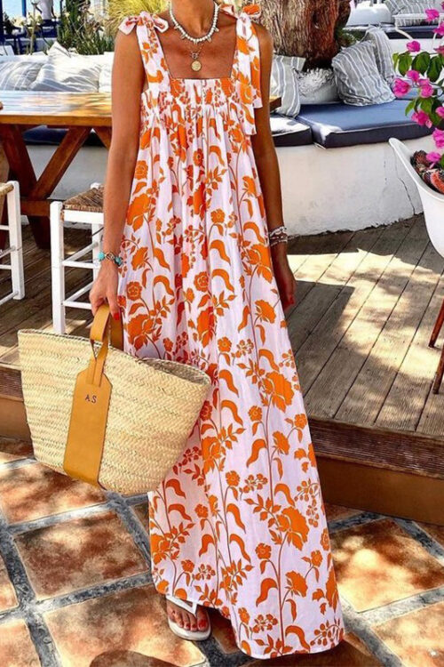 Women Clothing Summer Vacation Spaghe...