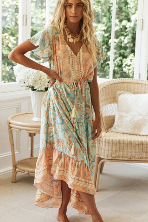 Speed Women Clothing Bohemian Vacatio...