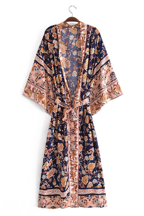 Spring Women Rayon Positioning Floral...