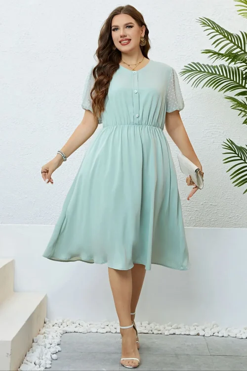 Summer Plus Size Maxi Dress – C...