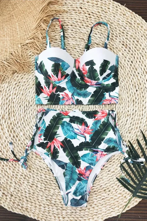 2024 Sexy High-Waist Print Bikini &#8...