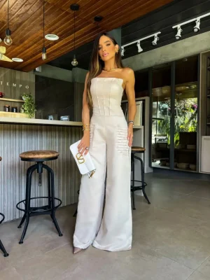 Summer Bandage Jumpsuit – Sleev...