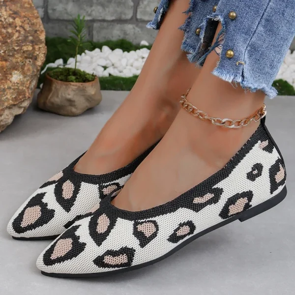 2024 Fashion Women's Pointed Toe Loafers - Slip-on Flats - Image 3