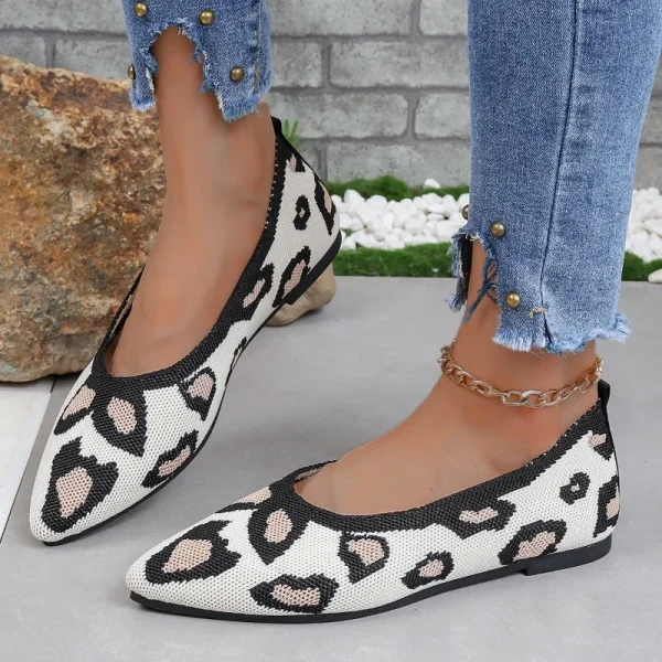 2024 Fashion Women's Pointed Toe Loafers - Slip-on Flats - Image 4