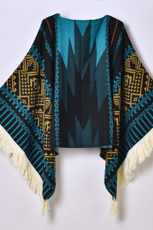 Women’s Ethnic Tassel Shawl: Tr...