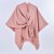 Monochrome Tassel Strap Shawl Pink