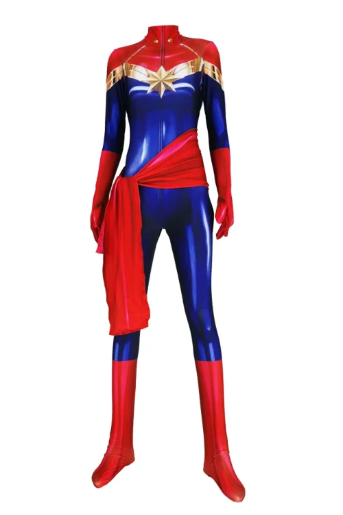 Captain Marvel Carol Danvers Costume ...