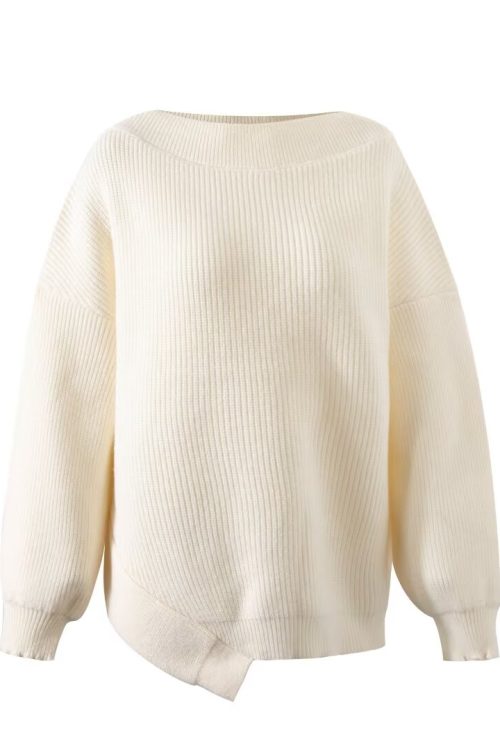 Thickened Loose Knit Sweater – ...