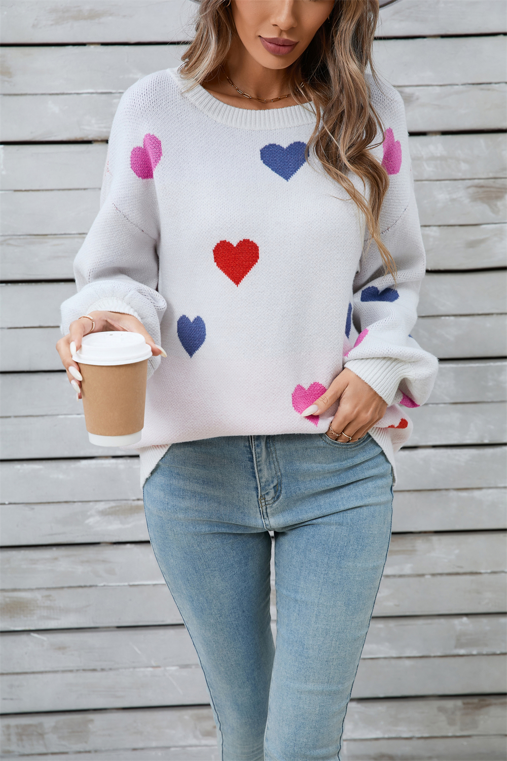 Valentine’s Day Love Pullover Sweater