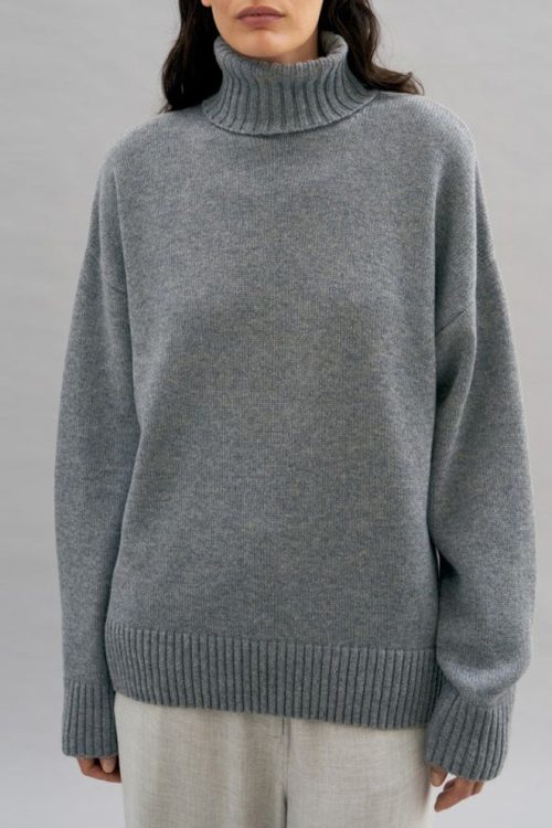 Loose Thickened Turtleneck Russian Sw...