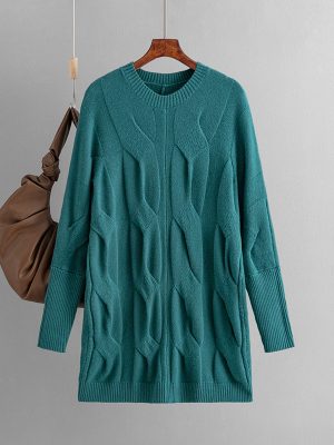 Loose Casual Round Neck Pullover