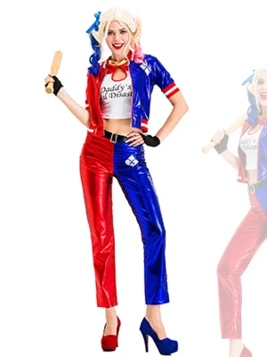 Women’s Harley Quinn Costume &#...