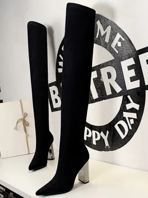 BIGTREE Sexy Over-the-Knee Boots – ...