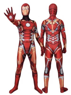 Iron Man Spider Superhero Bodysuit &#...