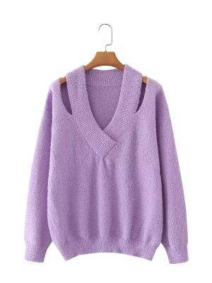 Classic V-Neck Cashmere Pullover &#82...