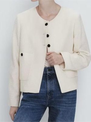 Women’s Textured Chanel Coat for Fa...