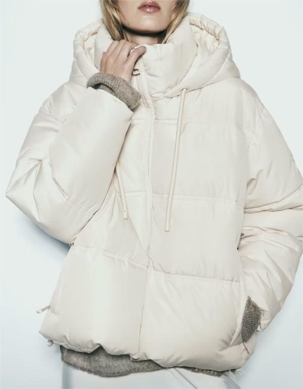 Casual Hooded Cotton Coat