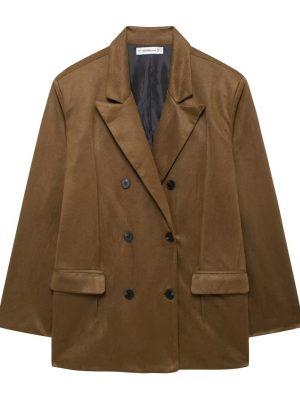 All-Matching Fall Leather Coat for Wo...