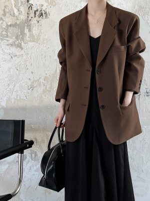 Chic Korean Autumn Blazer for Women