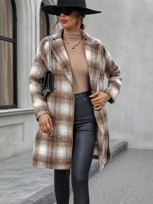 Hipster Long Cut Wool Coat