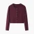 Burgundy cardigan