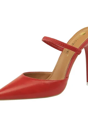 10.5cm Slingback Mules – Pointed To...