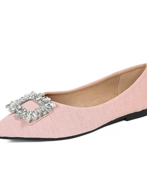 Women’s Pearl Decor Flats – L...