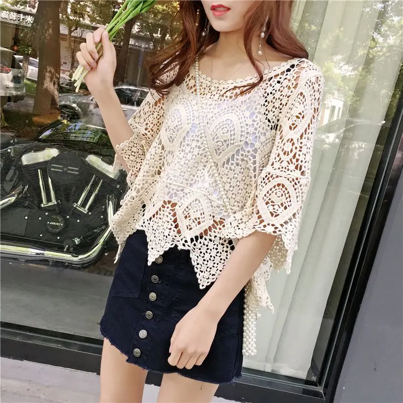 Lace Shawl Top – Women’s Cott...