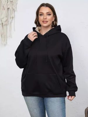 Women’s Warm Pocket Hoodie Coat