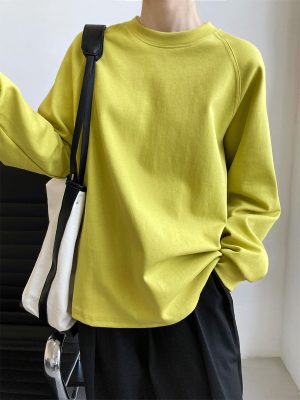 Women’s Solid Color Long Sleeve T-Shirt