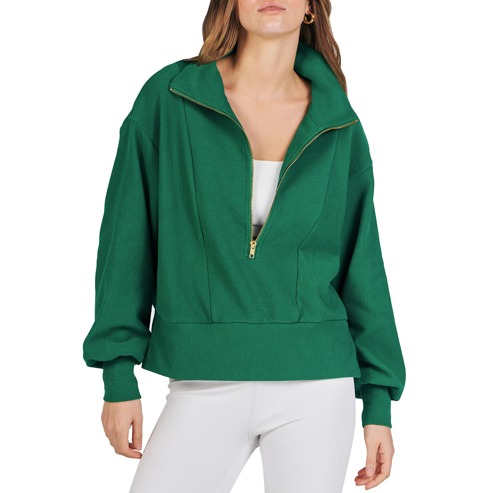 Women’s Half-Zip Pullover Sweat...