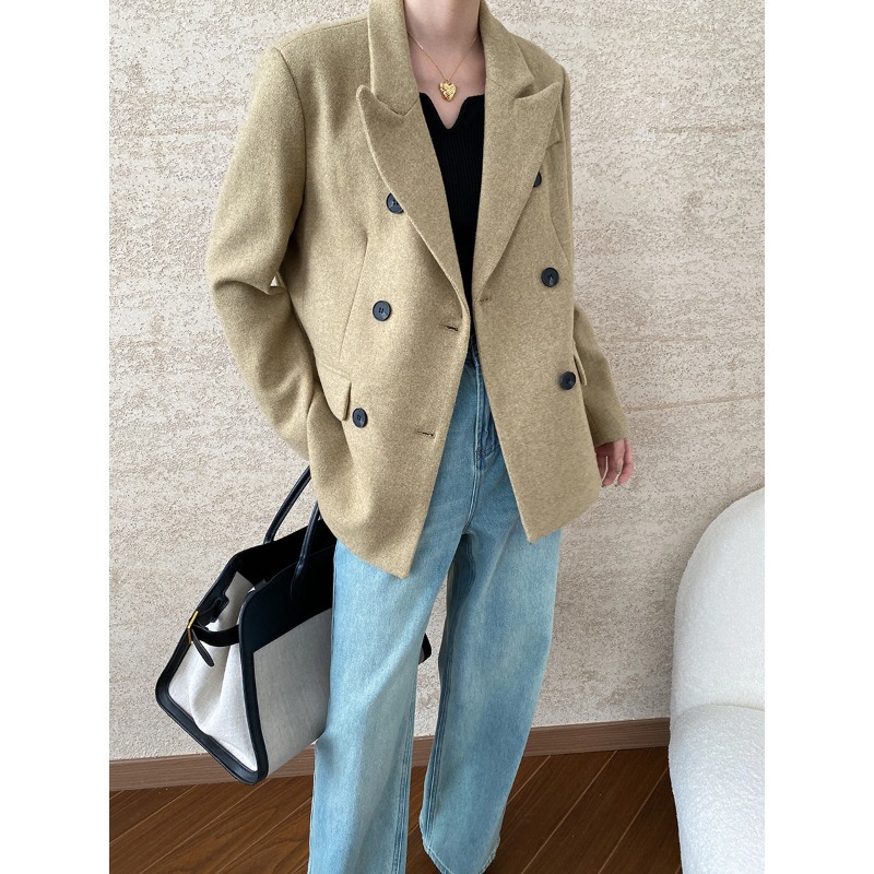 Thickened Woolen Blazer