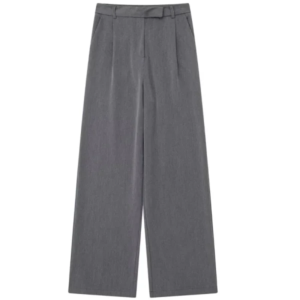 Pleated Baggy Pants – Wide Leg, High-Waist - Image 4