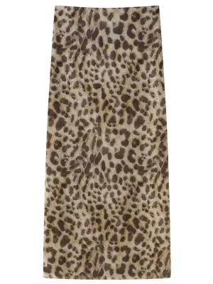 Leopard Print Tulle Skirt – Hig...