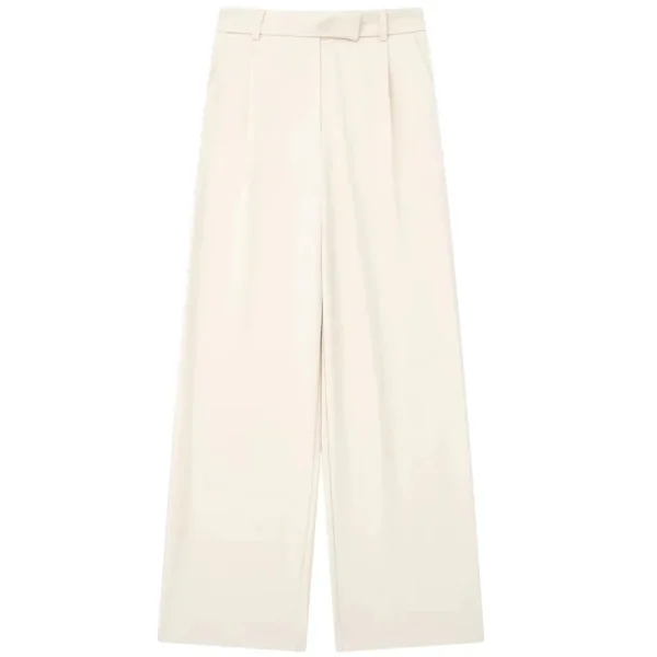 Pleated Baggy Pants – Wide Leg, High-Waist - Image 3