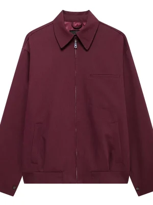 Autumn Burgundy Jacket – Oversi...