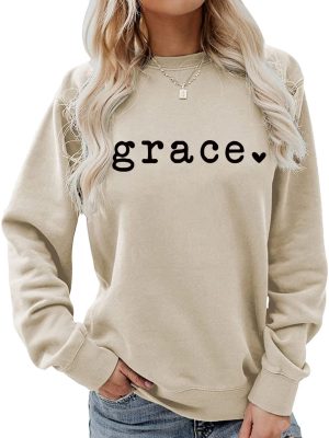 Women’s Grace Letter Graphic Sw...