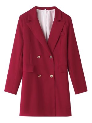 French Double-Row Blazer