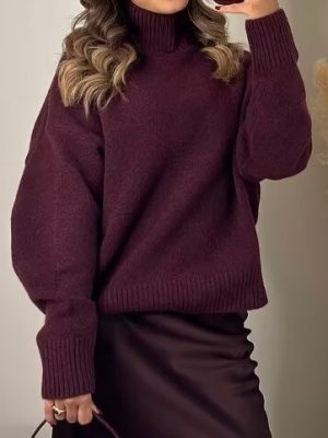 Soft Basic Round Neck Sweater