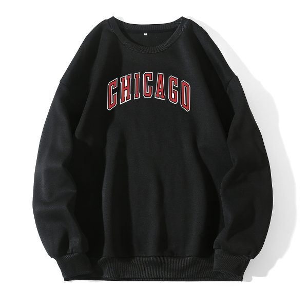 Fleece Lined Crew Neck Sweatshirt - Image 2