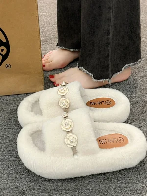 Women’s 2024 Plush Fur Platform...