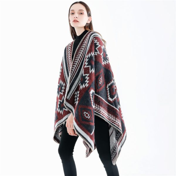 Geometric Abstract Warm Cloak