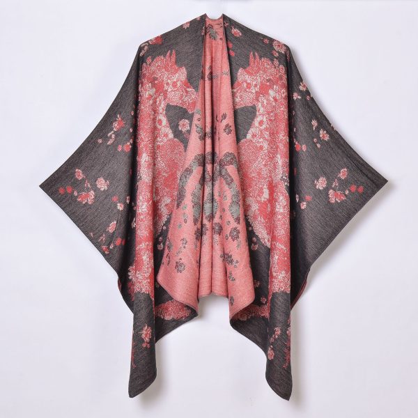 All-Match Jacquard Cashmere Shawl